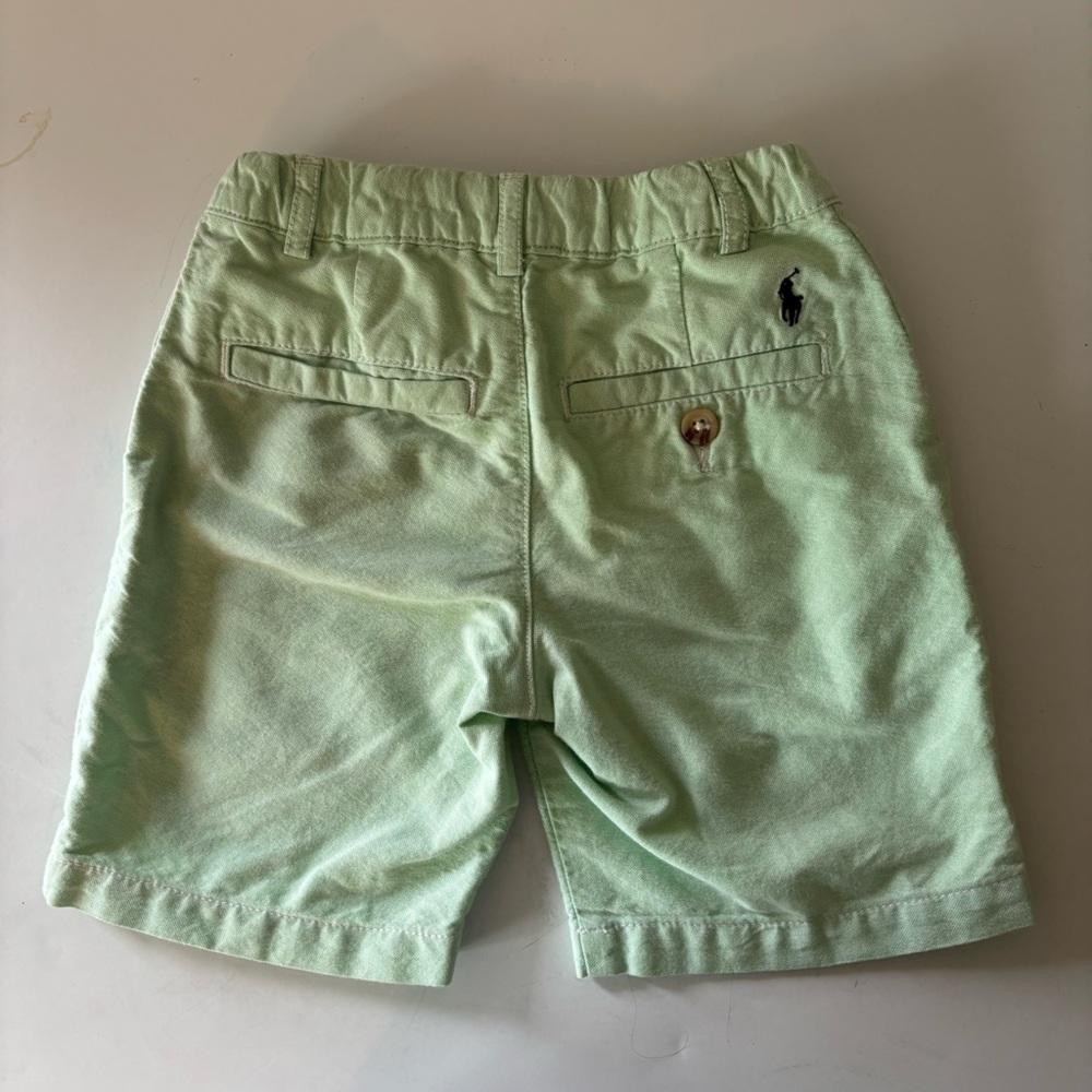 Polo Ralph Lauren green shorts size 4/4T - Picture 2 of 3